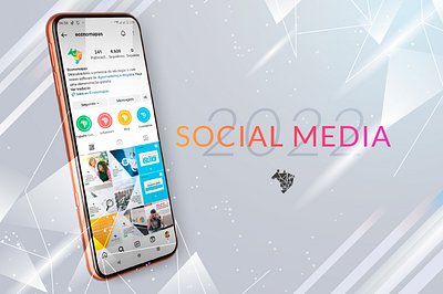 Social Media Economapas branding graphic design