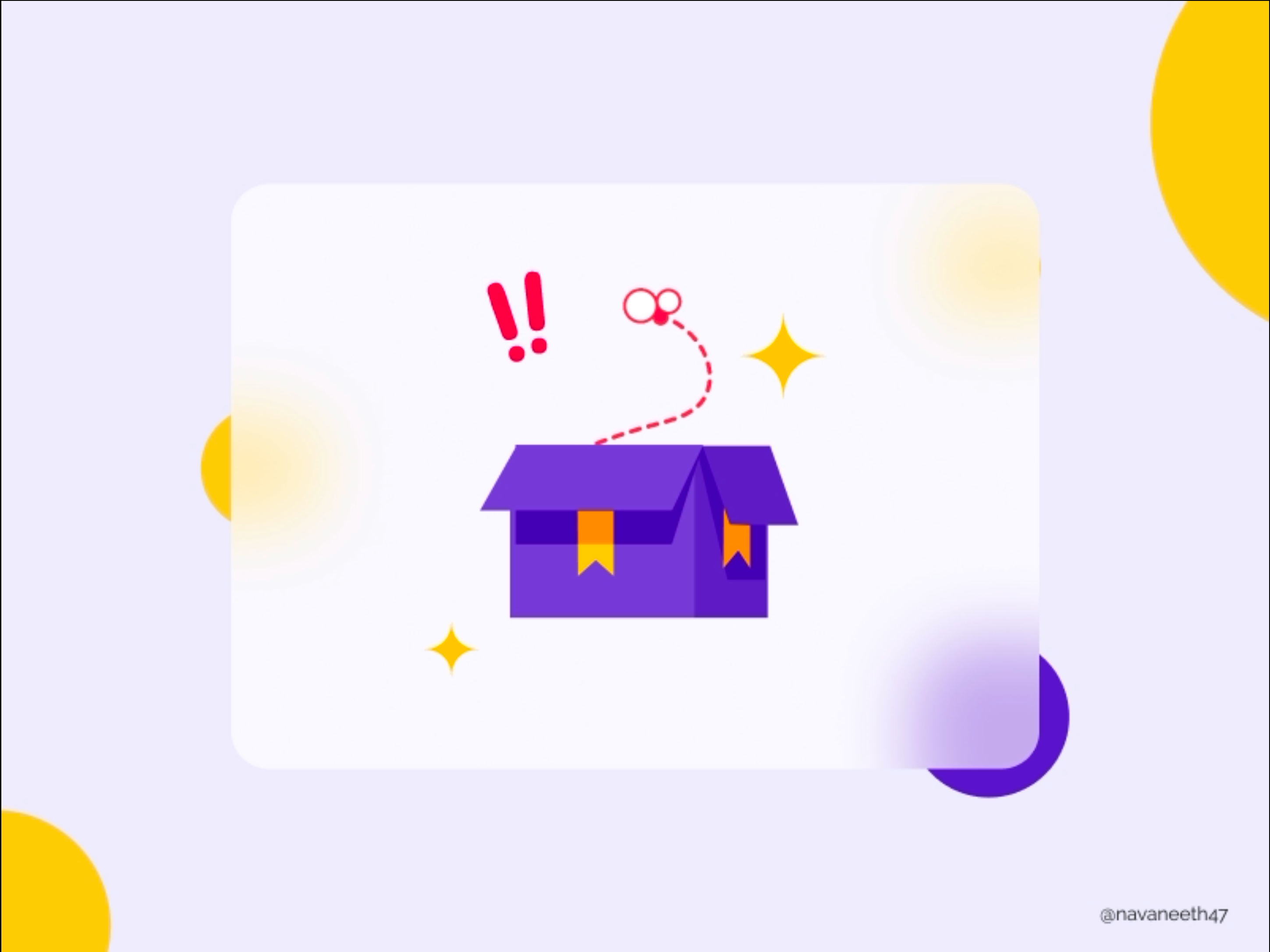 Empty delivery box animation box delivery empty motion graphics