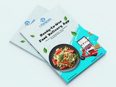 Food delivery brochure 3d animation branding brochure design foodbrochure design graphic design logo motion graphics