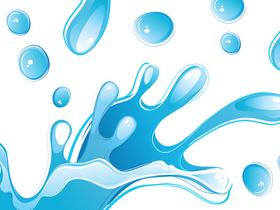 Splashes drops graphic design milk drops milk splashes vector illustration vector splashes water drops water splashes