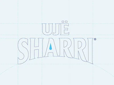Ujë Sharri - Brand Identity® pt.01 brand identity branding identity identity design logo logo design logos logotype type wordmark