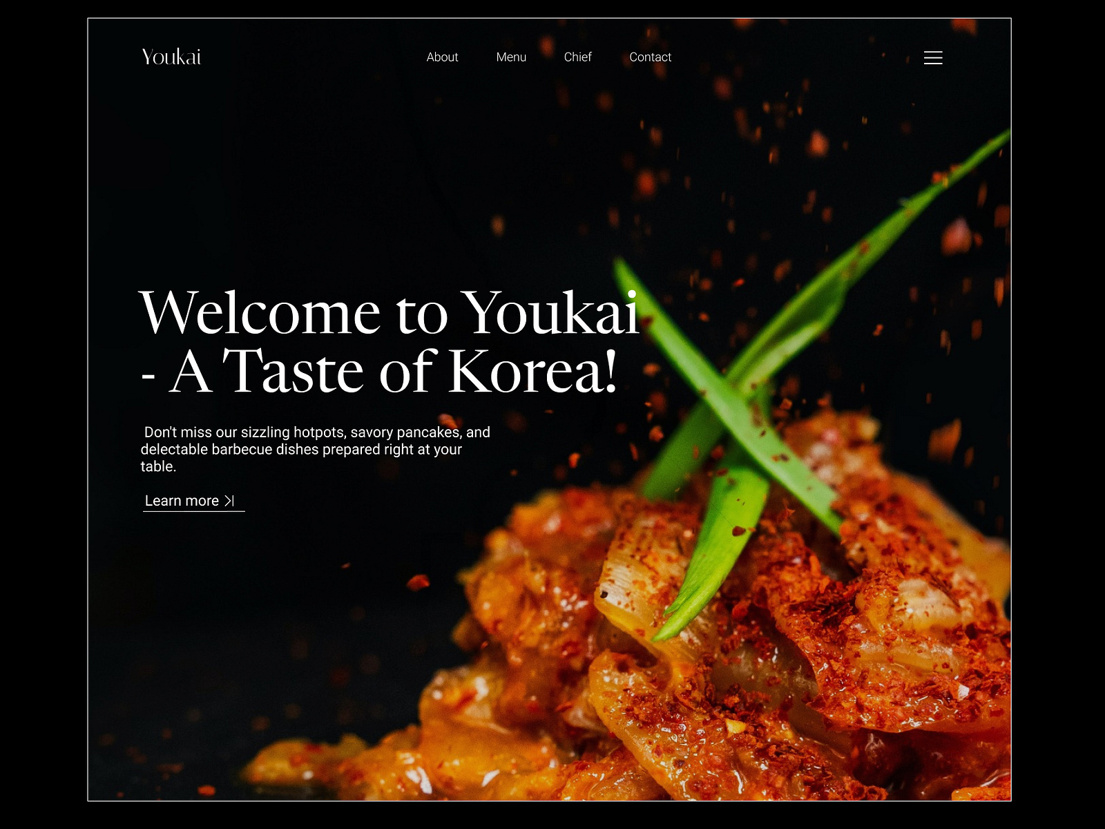 essay about korean restaurant