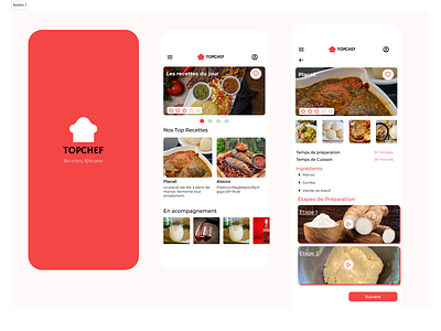 TopChef App ui