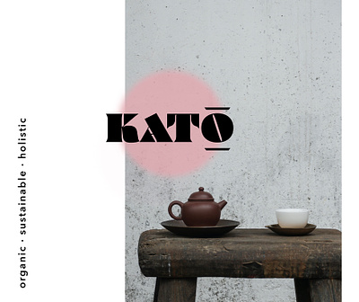 Kato - Kombucha brewing kit branding branding brief design design brief graphic design japanese kato kombucha logo tea