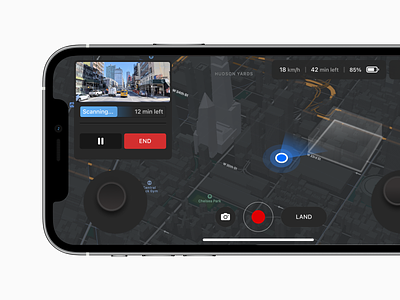 3D Drone AP – Scanning Process 3d apple capture construction drone ios joystick map mapping scan