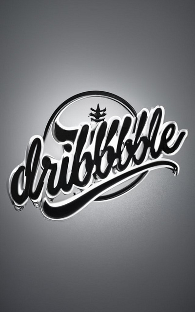 Dribbble Name Design branding design graphic design logo