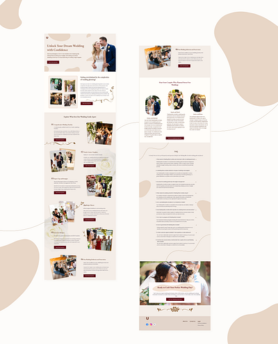 Wedding Planner Landing page wedding planner landing page