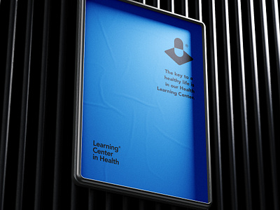 Learning Center in Health® (Academy) branding graphic design logo logoacademy visualidenty