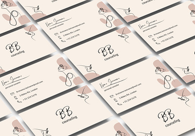 Double-Sided Business Card Design branding bussinescard design graphic design illustration illustrator vector vectors