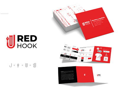 Redhook Publishing Logo & Branding Design branding graphic design logo
