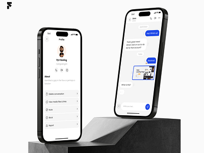 Case Study-FortKnox | Secure Chat App app app ui branding case study design doradesign figma graphic design illustration ios app itsrehanraihan logo opacityauthor ui ui ux ux vector