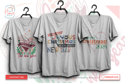 Let's Enjoy Your New Year Christmas bags christmas design 2024 graphic design new year print item sticker t shirt zero hour