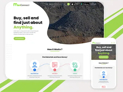 Maficonnect Website Ui design design construction ui uiuxdesign userinterface
