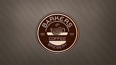 Logo design using Galvantur brand branding circle logo circular logo coffee coffee brewery font graphic design logo typography