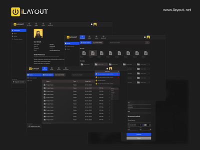 iLayout - web editor platform web design
