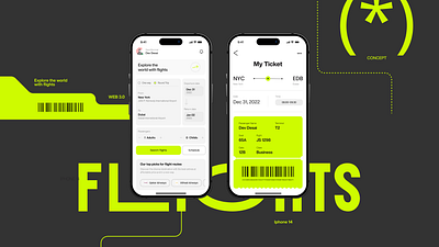 Ticket Booking App app booking design flights ios mobile design product design ticket booking ui