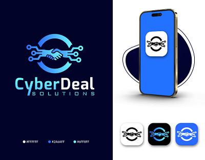 Tech Deal Logo branding crypto logo graphic design logo saas logo sequrity logo tech logo