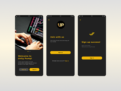 Investment Store Mobile App application design mobile ui ux