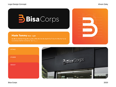 Bisa Corps Logo Design brand design branding company logo logo logo design