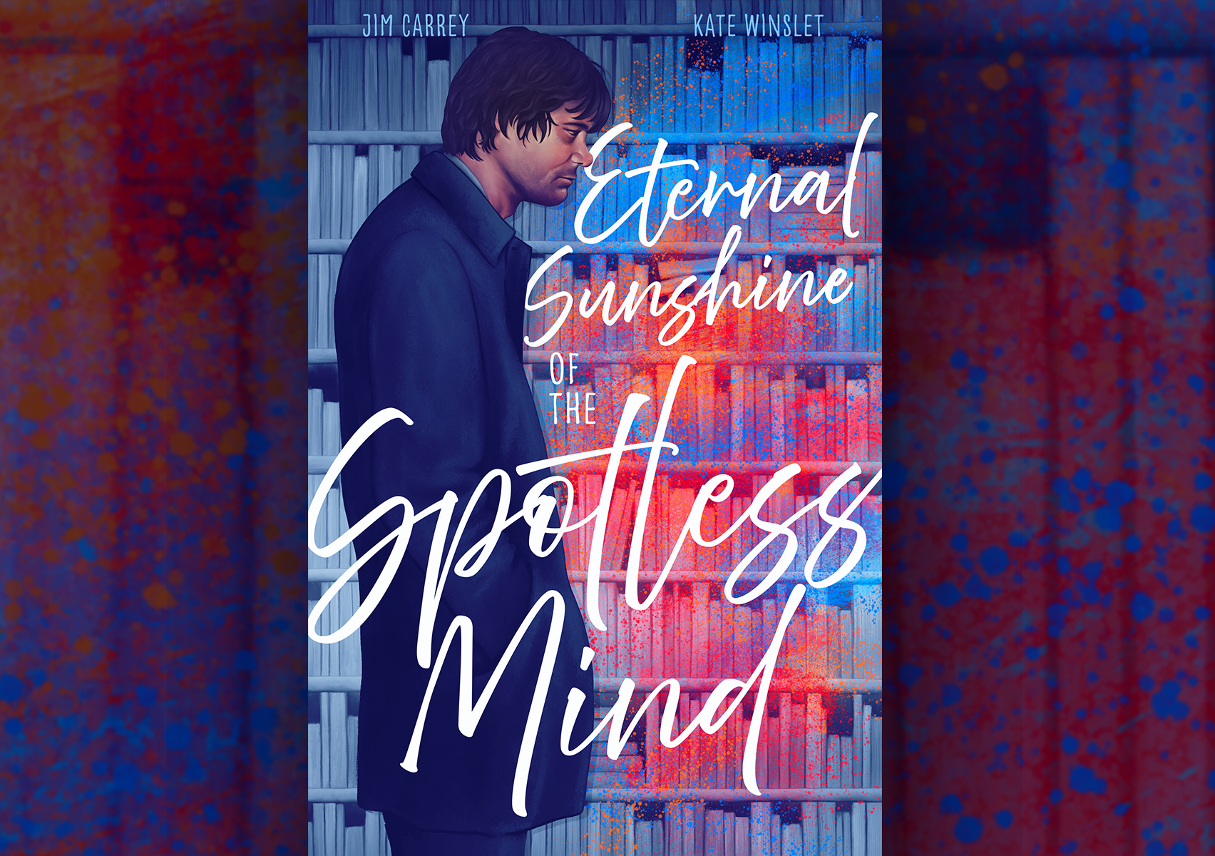 Eternal Sunshine of the Spotless Mind design digital art digital painting illustration photoshop pop culture portrait poster poster art procreate