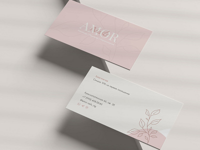 Business Card for a Nails Tech beauty branding business card design graphic design identity logo poster products