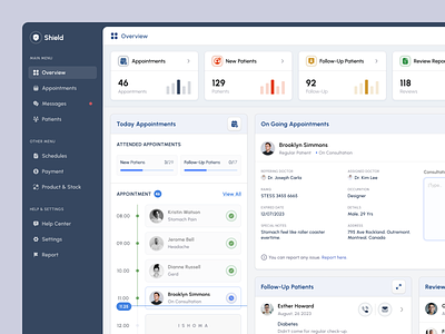 Appointment Dashboard analytics appointments appointments dashboard calendar calendar dashboard chart clean dashboard dashboard doctor health health dashboard hospital medical meeting schedule reminder schedule statistic