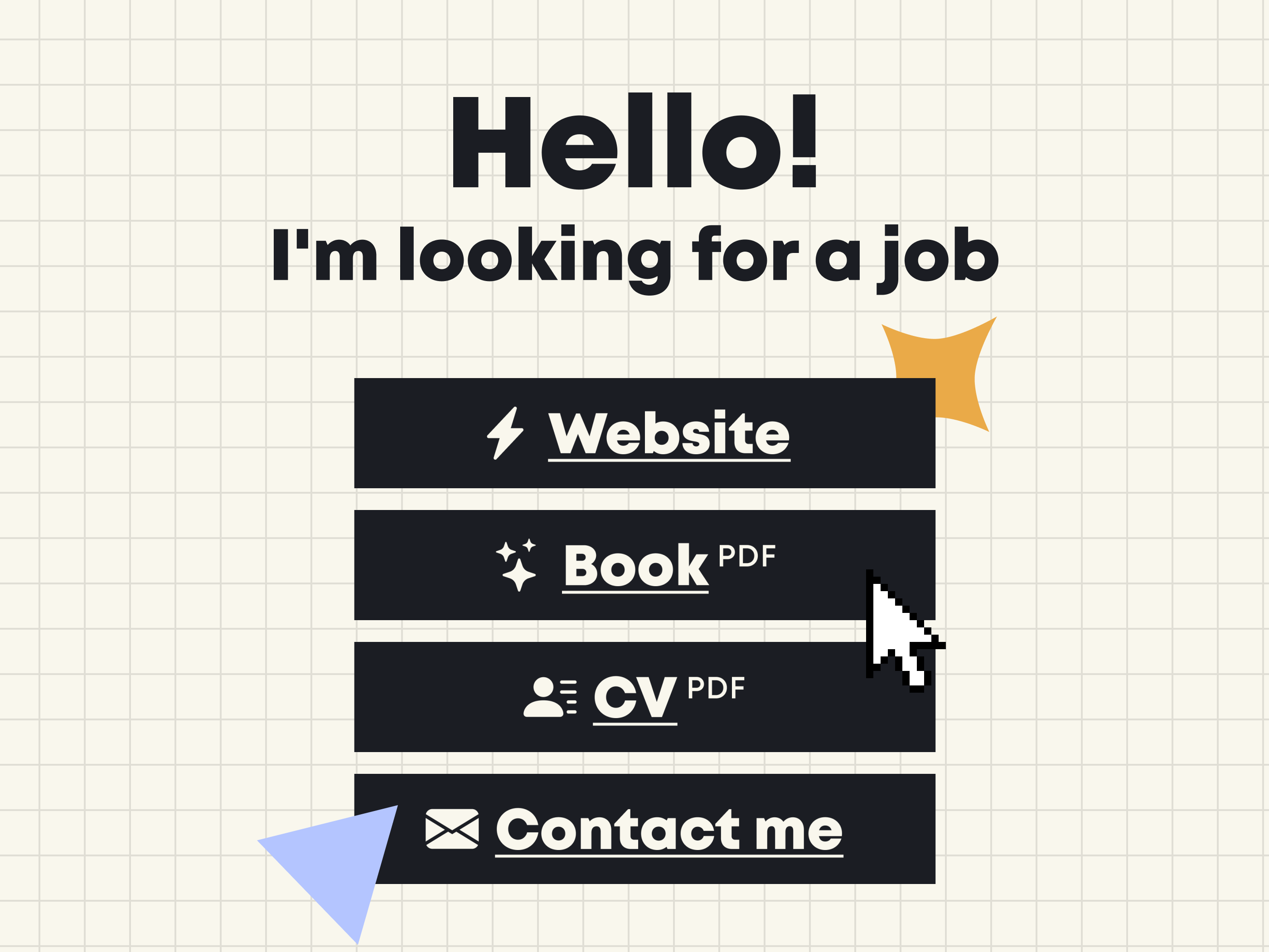 Hello! I’m looking for a job cdd cdi designer job paris ux ui