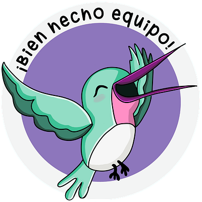 STICKERS PALIATIVOS bird calobrí cartoon health hospital hummingbird medical nurses paliativo stickers
