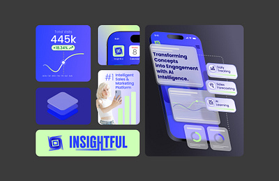 Insightful.ai branding design graphic design logo marketing ui vector