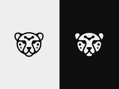 Digital Cheetah abstract ai animal brand branding cheetah code dev development icon illustration logo logomark mark minimal reverse spots startup studio tech