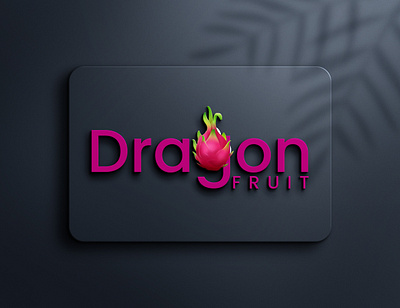 Dragon Fruit Logo branding business logo creative logo design dragonfruitlogo flat logo logo logo design branding modern logo
