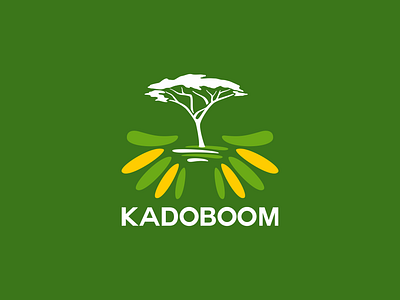 KADOBOOM | Logo & Certificate Design adobe branding brown graphic design green hands illustrator kadoboom leave logo logo design non profit photoshop plant portfolio project services tree vector yellow
