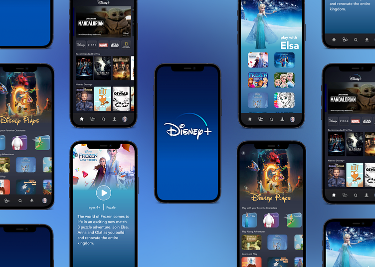 Disney Plays: Feature UX/UI Design by Sabrina Aminov on Dribbble