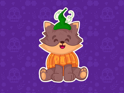 Halloween pets! art artwork character cookies design digital dog editorial halloween illustration mascot pet pumpkin puppy vector