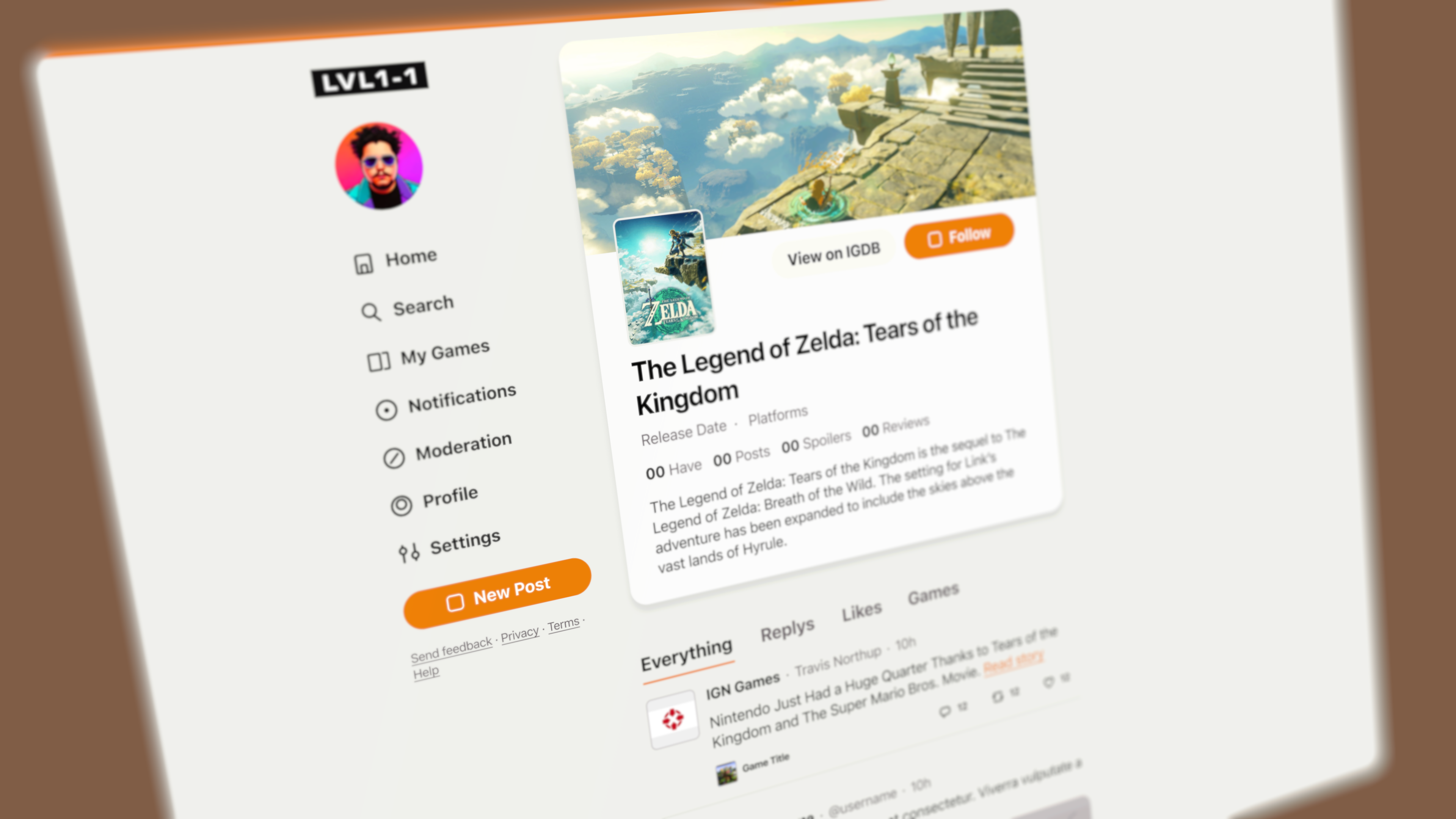 Example of Federated gaming concept