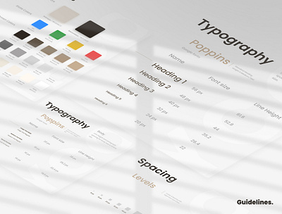Guidelines Library app branding graphic design illustration library logo typo typography ui visual