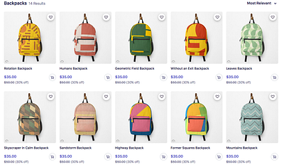 Backpacks abstract art artsy backpack bags cool fashion redbubble school travel