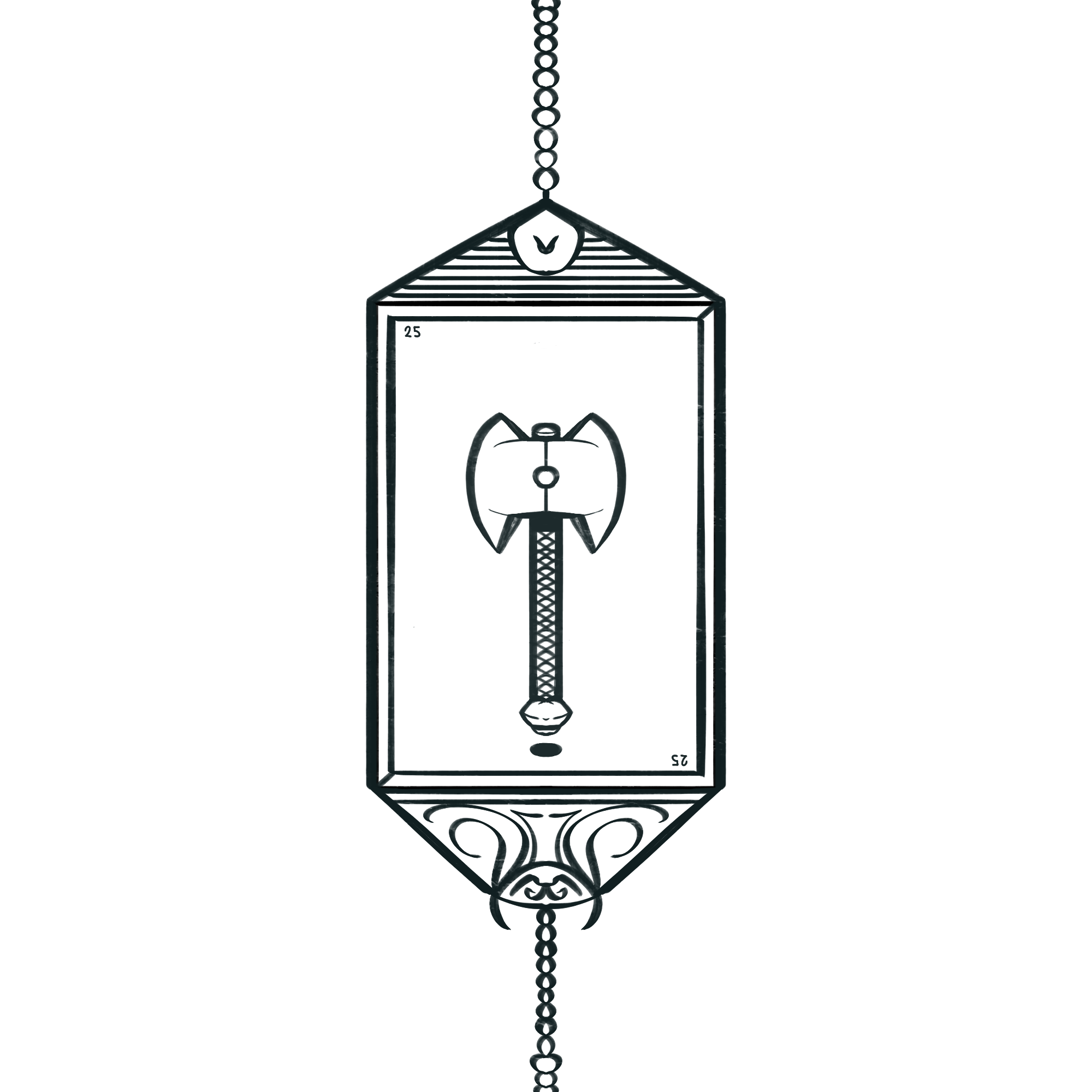 Inktober 2023 - 25 - Dangerous design illustration inktober
