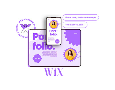 Wix Portfolio Creative, Premium Portfolio, Wix Business Website fiverr wix wix business wix ecommerce wix portfolio wix web development wix website