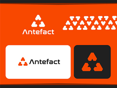 Antefact | Online store for the construction abstract logo app brand identity branding building building materials construction construction logo creative logo graphic design home improvement icon industry internet logo logo design minimalist logo modern logo online store software