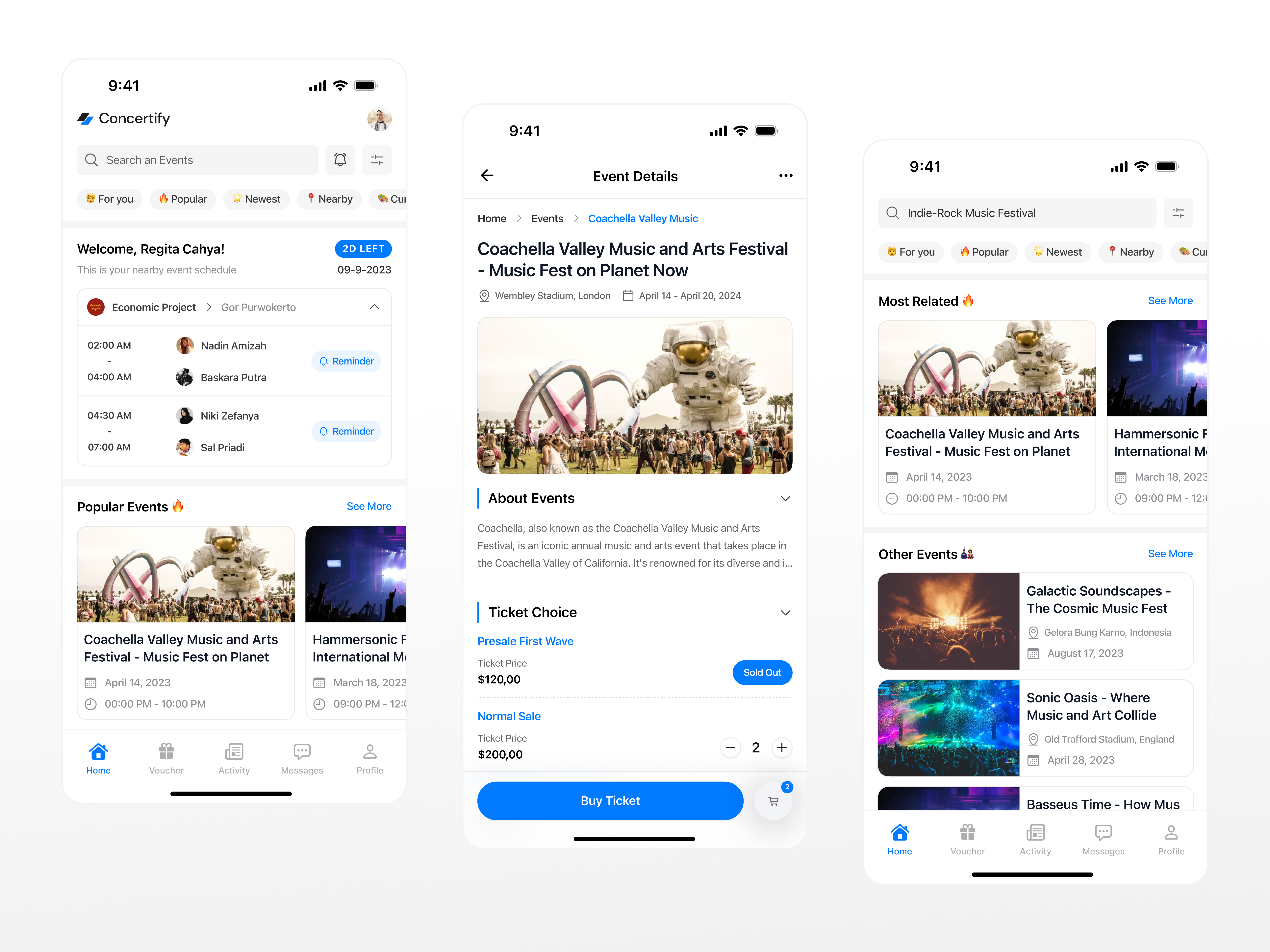 Example of Mobile UI Design For Modern Apps
