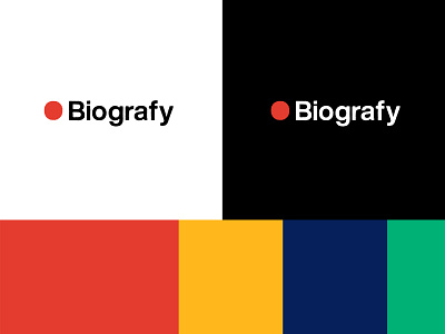 Biografy | logo brand branding identity logo logotype