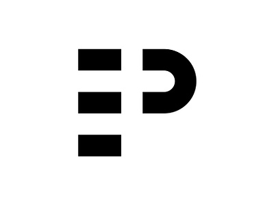 EP brand branding design ep ep logo ep mark ep monogram icon identity initial letter logo mark minimal monogram simple symbol