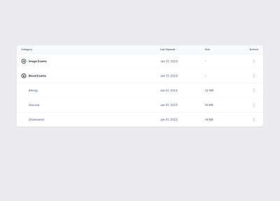 Table Component Accordion accordeon accordion b2b expand interaction saas table ui