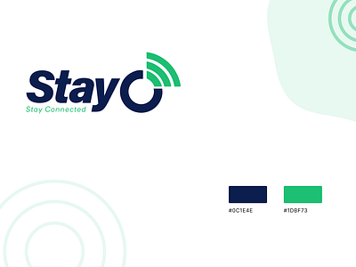 Brand Identity Development for Stay Connected branding logo