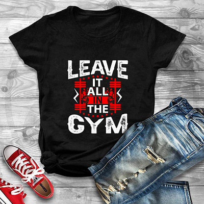 Gym/Fitness/Workout T-shirt Design graphic design pump