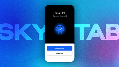 SkyTab app design ui ux