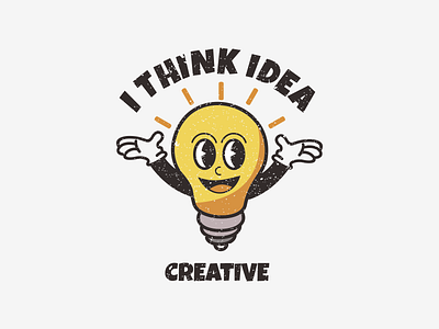 Bulb Logo app branding bulb character classic design graphic design groovie icon idea illustration logo smart ui ux vector