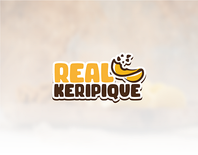 Logo Design Real Keripique branding chips design graphic design illustration logo snack vector
