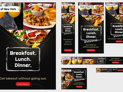 Web Banners - Static branding creative design design google ads graphic design i photoshop typo typography web banners